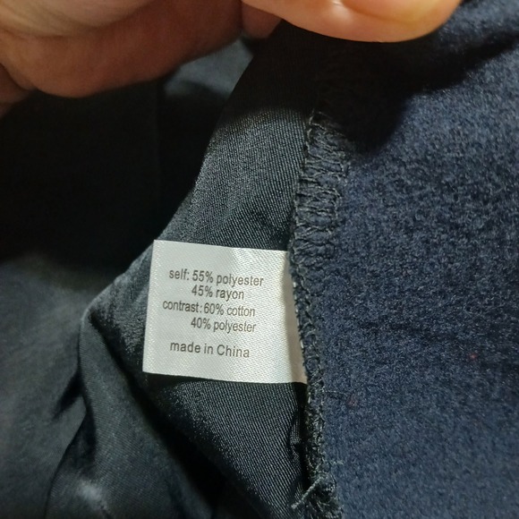 Lane Bryant Ruffle Sleeve‎ Blouse Top Layered Hem Plus Size 26/28 - Picture 7 of 7